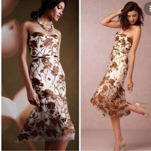 Marchesa Notte Fit and Flare Dress Size 10